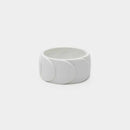 [ACCESSORY] SASKIA DIEZ BRACELET DRAKE CUFF NO2 (WHITE MATTE) | 2016/ | IMARI-ARITA WARES