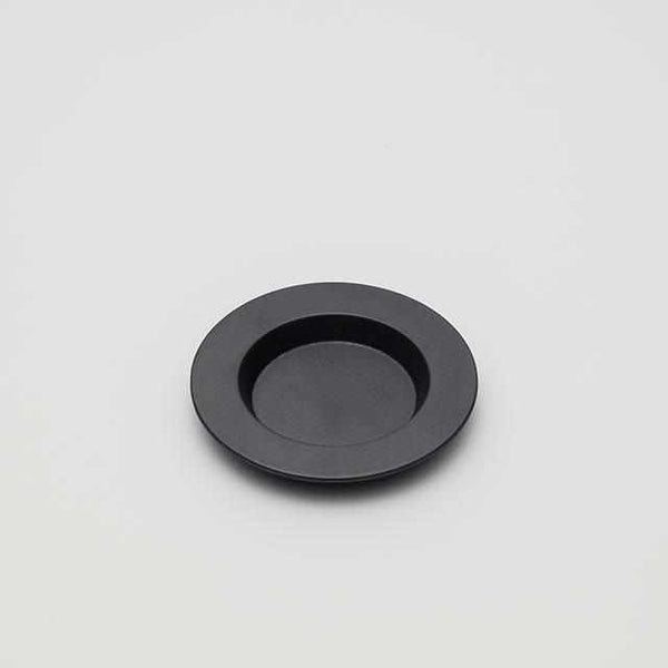 【大盤（拼盤）】2016/Teruhiro Yanagihara Rim Plate 120（黑色）| Imari Arita