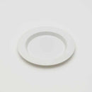 [LARGE PLATE (PLATTER)] TERUHIRO YANAGIHARA RIM PLATE 180 (WHITE) | 2016/ | IMARI-ARITA WARES