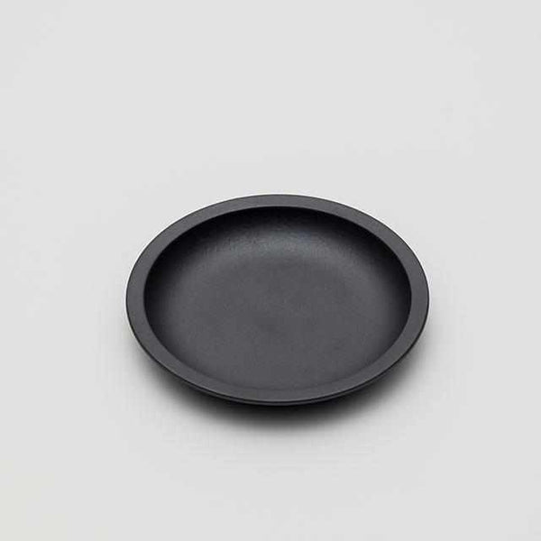 [SMALL DISH (PLATE)] TERUHIRO YANAGIHARA PLATE 140 (BLACK) | 2016/ | IMARI-ARITA WARES
