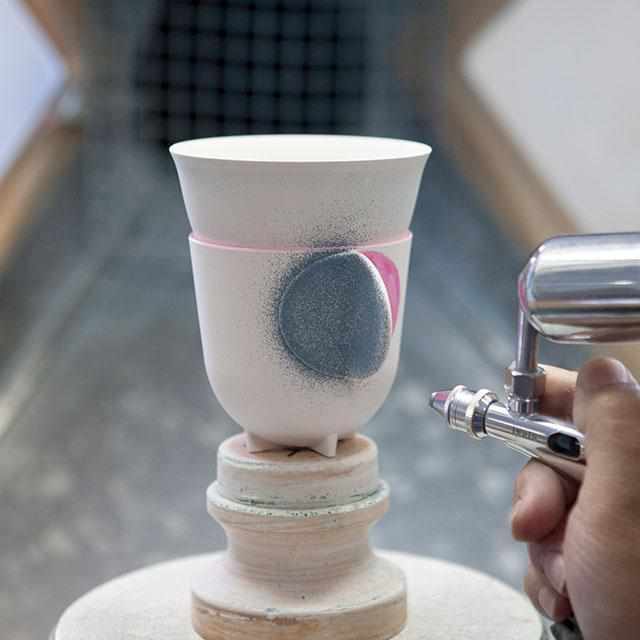[ Mug （Cup）] 2016/Studio Wieki Somers Teacup （Spray） | Imari-Arita Wares