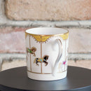 [MUG (CUP)] OKURA ART CHINA MERRY-GO-ROUND MUG(YELLOW) | CERAMICS
