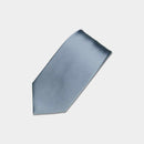 [領帶] Silver Miyavi 33 Momme絲綢緞面| Gunnai紡織品|富士櫻花