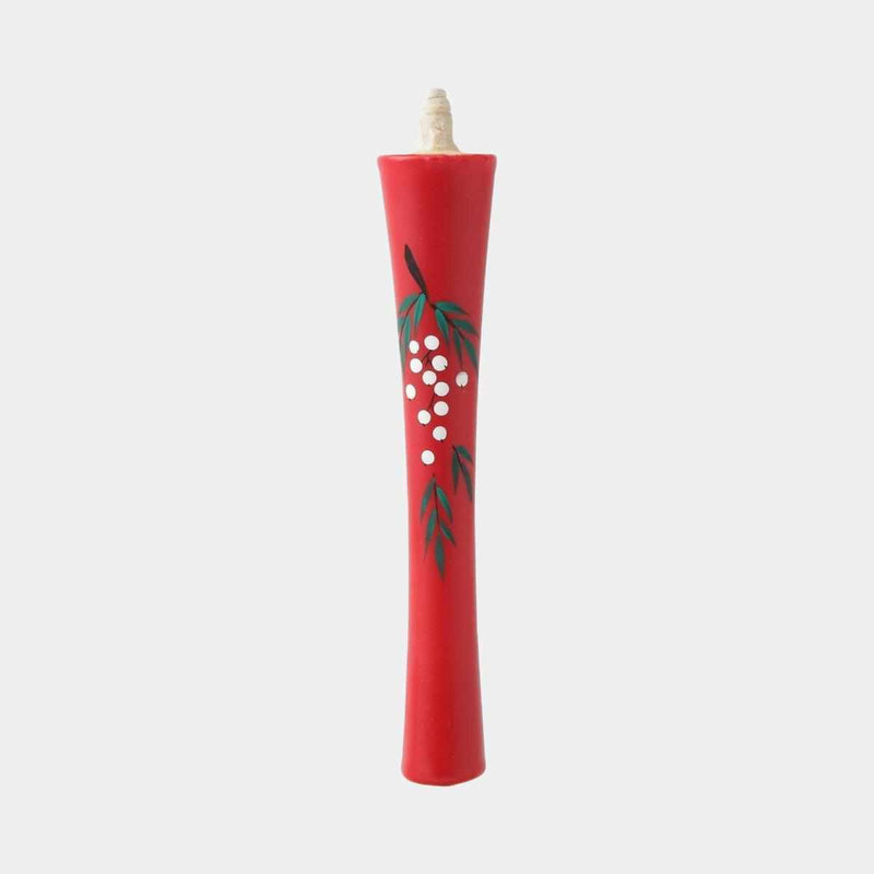 [Candle] Ikari Type 15 Momme Nanten (พร้อมขาตั้งตกแต่ง) | เทียนญี่ปุ่น เทียนนากามูระ