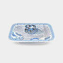 [แผ่นขนาดใหญ่ (แผ่นเสียง)] แผ่นมุมยาว AI AI | Hayashikuro Kiln | สินค้า Imari-Arita เก่า