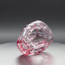 [SAKE CUP] SAKE CUP CHERRY BY SATOSHI NABETANI MASTER OF TRADITIONAL CRAFTS | EDO KIRIKO | KAGAMI CRYSTAL