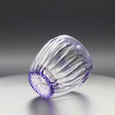 [Sake Cup] Sake Cup Chrysanthemum โดย Satoshi Nabetani Master of Crafts ดั้งเดิม | Edo Kiriko | คากามิคริสตัล