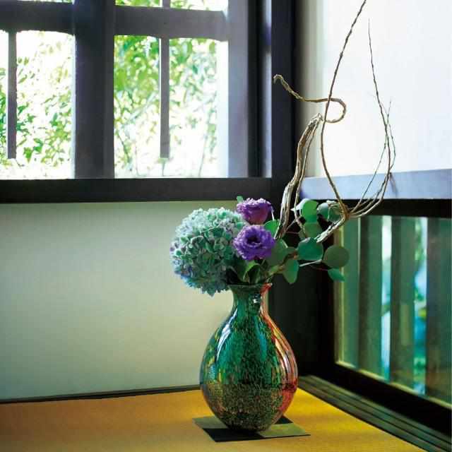 【津輕玻璃】北洋硝子 (ADERIA) 十和田 花瓶