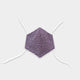 [FACEMASK] KINUMASK SQUARE TYPE (UNISEX) J | KYOTO YUZEN DYEING