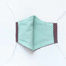 [facemask] kinumask round（unisex）j |京都Yuzen染色