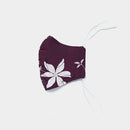 [facemask] kinumask round（unisex）c |京都Yuzen染色