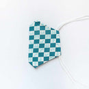 [Facemask] Kinumask Square（unisex）f |京都Yuzen染色