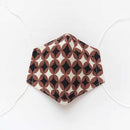 [FACEMASK] KINUMASK SQUARE (UNISEX) G | KYOTO YUZEN DYEING