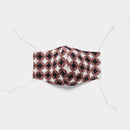 [Facemask] Kinumask 라운드 (유니섹스) H | 교토 유젠 염색