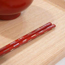 [CHOPSTICKS] SHELLFISH KIRIKO IN A PAULOWNIA BOX 21.5 CM | WAKASA LACQUERED CHOPSTICKS