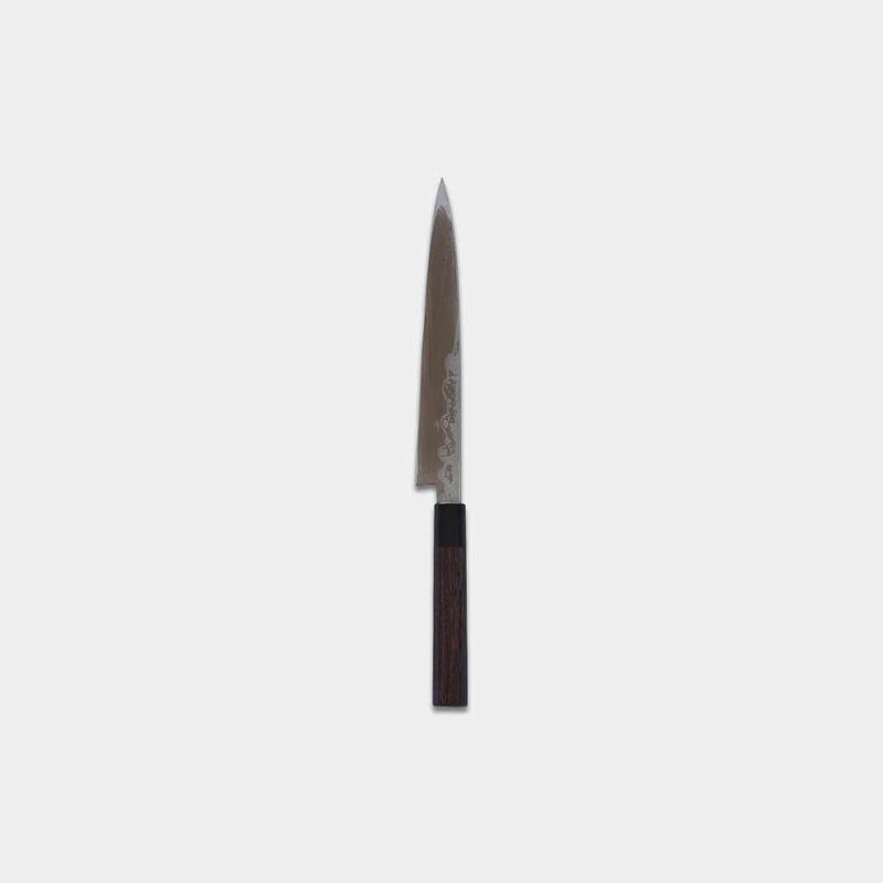 [KITCHEN (CHEF) KNIFE] THIS FORGED STYLE CREST SASHIMI KNIFE 200MM | ECHIZEN FORGED BLADES| IWAI CUTLERY