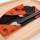 [CHOPSTICKS] MODERN CHOPSTICKS WRAP ORANGE | WAKASA LACQUERED CHOPSTICKS