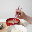 [CHOPSTICKS] RINPA X WAJIMA LACQUER CHOPSTICKS WISTERIA | HASHIKURA MATSUKAN | WAKASA LACQUERWARE