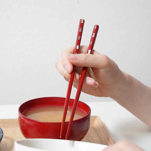 [筷子] Wakasa-Nuri筷子夫婦筷子，殼牌香包|瓦卡薩漆器