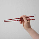 [CHOPSTICKS] SHELLFISH KIRIKO IN A PAULOWNIA BOX 21.5 CM | WAKASA LACQUERED CHOPSTICKS
