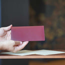 [WALLET / BAG] WALLET (NO COINS) (GRAPE) | LEATHER WORK | SATORI