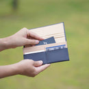 [WALLET / BAG] LONG WALLET (NO COINS) (INDIGO) | LEATHER WORK | SATORI