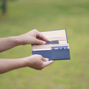 [WALLET / BAG] LONG WALLET (NO COINS) (INDIGO) | LEATHER WORK | SATORI