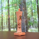 [Candle] Ikari Type 100 Momme Wind God Thunder God (สีขาว) | เทียนญี่ปุ่น