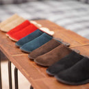 [SLIPPERS] VELOUR (RED) | LEATHER PROCESSING