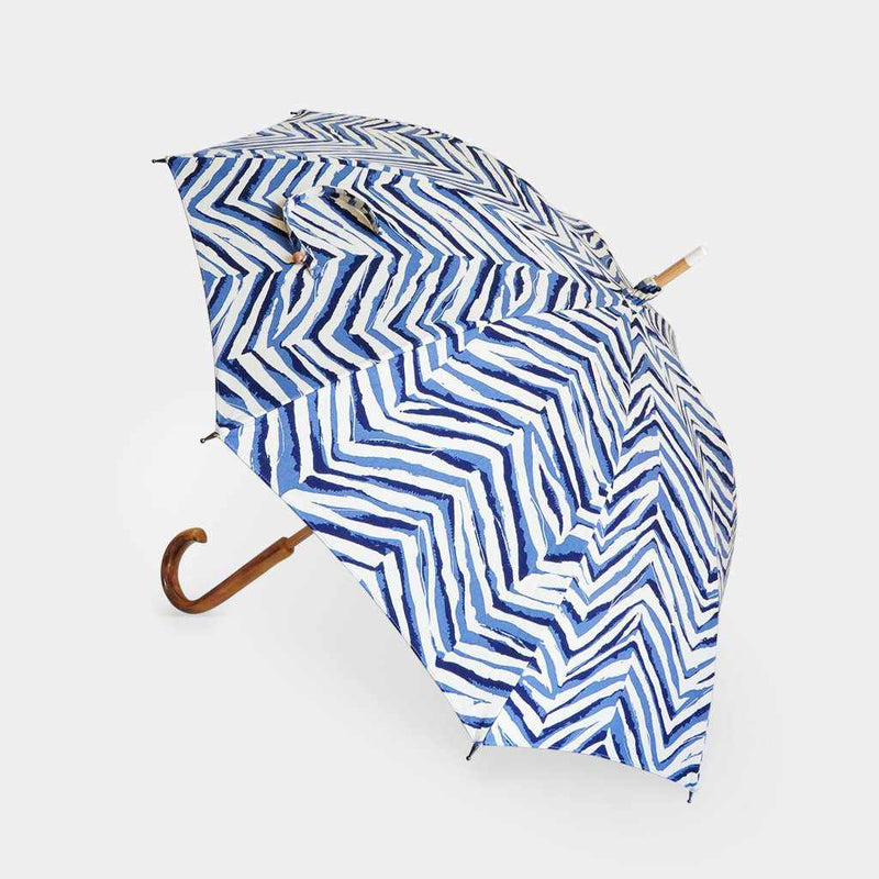 [우산] 양산 블 루 | 핸드 프 린 팅