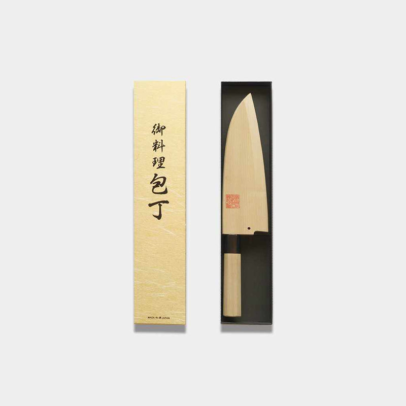 [부엌 (요리사) 칼] Mov Honyaki Deba Knife 180mm | 사카이 단조 블레이드