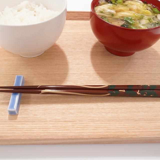[ตะเกียบ] Rinpa X Wajima Lacquer Chopsticks Pine | wakasa lacquerware