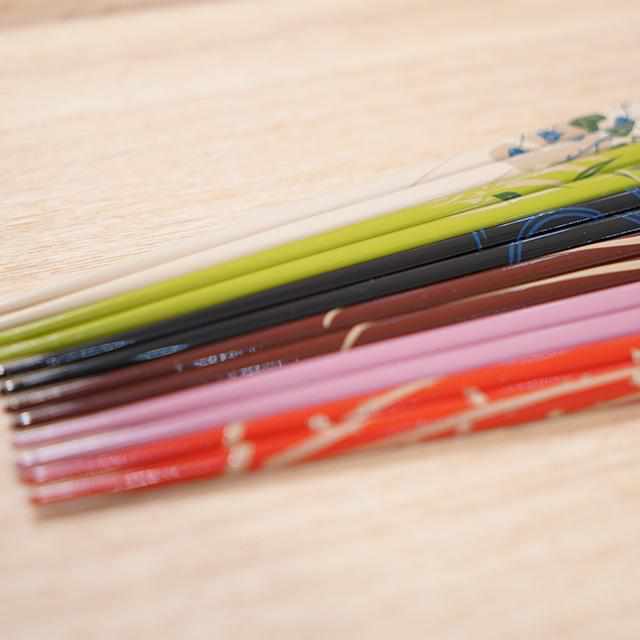 [Chopsticks] Rinpa X Wajima Lacquer Chopsticks วิ่งน้ำ | Hashikura Matsukan | Wakasa Lacquerware