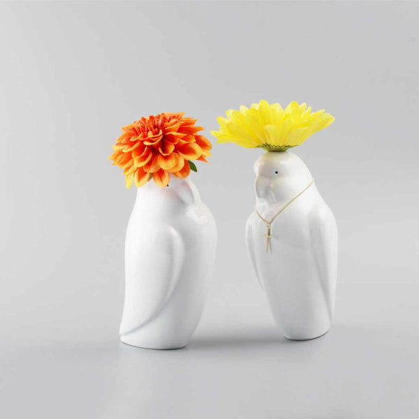 [花瓶]Kata Koto鸚鵡花瓶| Wakuwaku官邸hizen Yoshida Wares