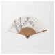[แฟนมือ] พัดลมกระดาษบักสปาร์โรว์ Kyoto Folding Fans | Ohnishi Tsune Shoten