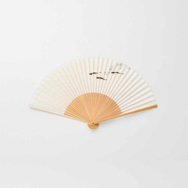 [手扇]男子紙扇夏季水邊|京都摺疊風扇