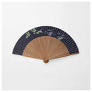 [HAND FAN] MEN'S PAPER FAN DYED WASHI MOMIJI AYU DAISHOKUCHI | KYOTO FOLDING FANS | OHNISHI TSUNE SHOTEN