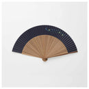 [HAND FAN] MEN'S PAPER FAN DYED WASHI MOMIJI AYU DAISHOKUCHI | KYOTO FOLDING FANS | OHNISHI TSUNE SHOTEN