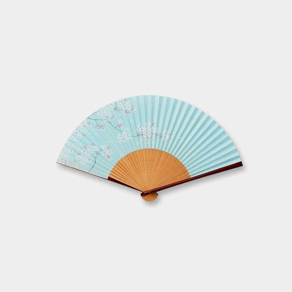 [แฟนมือ] พัดลมกระดาษหญิงสปริง Kyoto Folding Fans | Ohnishi Tsune Shoten