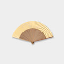 [HAND FAN] WOMEN'S PAPER FAN HAGI SOYOGU NOKAZE DAISHOKUCHI | KYOTO FOLDING FANS