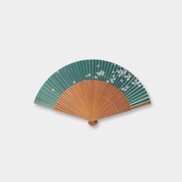[แฟนมือ] พัดลมกระดาษผู้หญิงฤดูใบไม้ร่วงออกจาก Nishiki Daishokuchi | Kyoto Folding Fans | Ohnishi Tsune Shoten