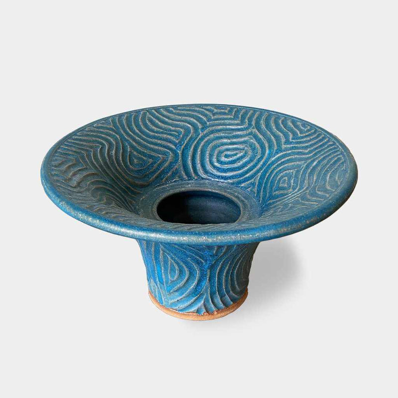 [Vase] 일본 블루 하에어리 | 카트수 웨이즈