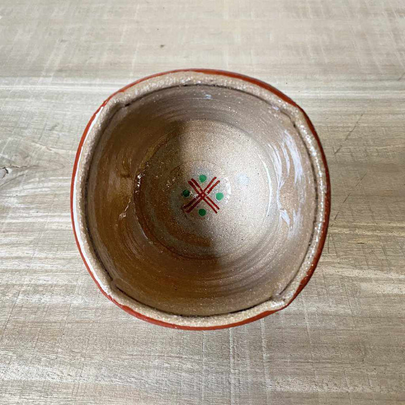 [แก้ว (ถ้วย)] Chidori (Zhu) Ekbo Cup | Kouun Kiln | สินค้า Karatsu