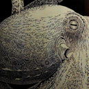 [การตกแต่งผนัง (ผนังผนัง)] Kiriken Sea Octopus | Masayo Fukuda | ตัดออก