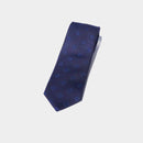 [TIE] ORIGINAL LOGO LIGHT NAVY BLUE | JAPANESE SILK | SHAKUNONE (WITH GIFT PAPER BAG)