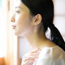 [PIERCED EARRINGS] ARIGATO (THANK YOU) ONE EAR, SILVER (925) | SAORI KUNIHIRO | METAL CASTING