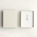 [穿孔耳環] Kokoro（心）一隻耳朵，銀（925）| Saori Kunihiro |金屬鑄造