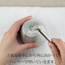 [SAKE CUP] GUINOMI 2 PIECES (PRODUCTION KIT) | TAKAOKA BRONZE CASTING