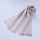 [圍巾]攤位租用Hokusai Wachigai Asanoha（香檳）| hakata紡織品| Okano