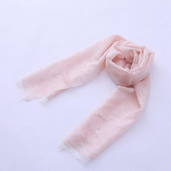 [圍巾]租用酷（粉紅色）| okano |博多紡織品